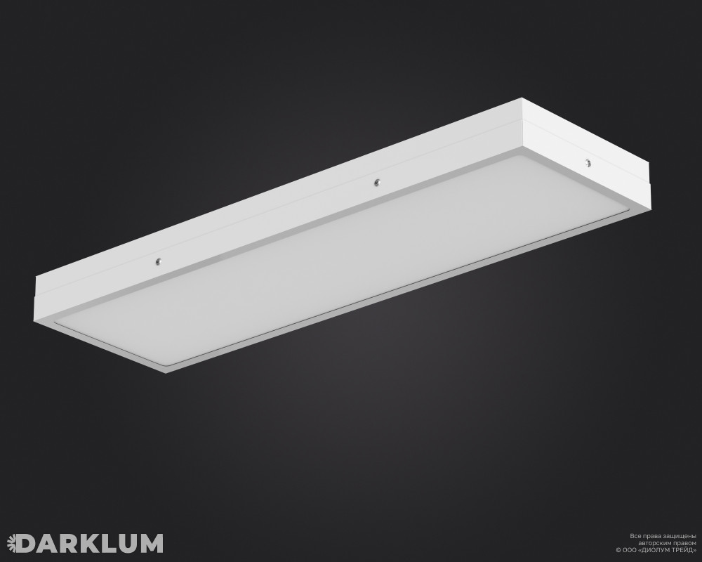 Светодиодный светильник 600х180 19Вт SL 4000К IP54 фото 2