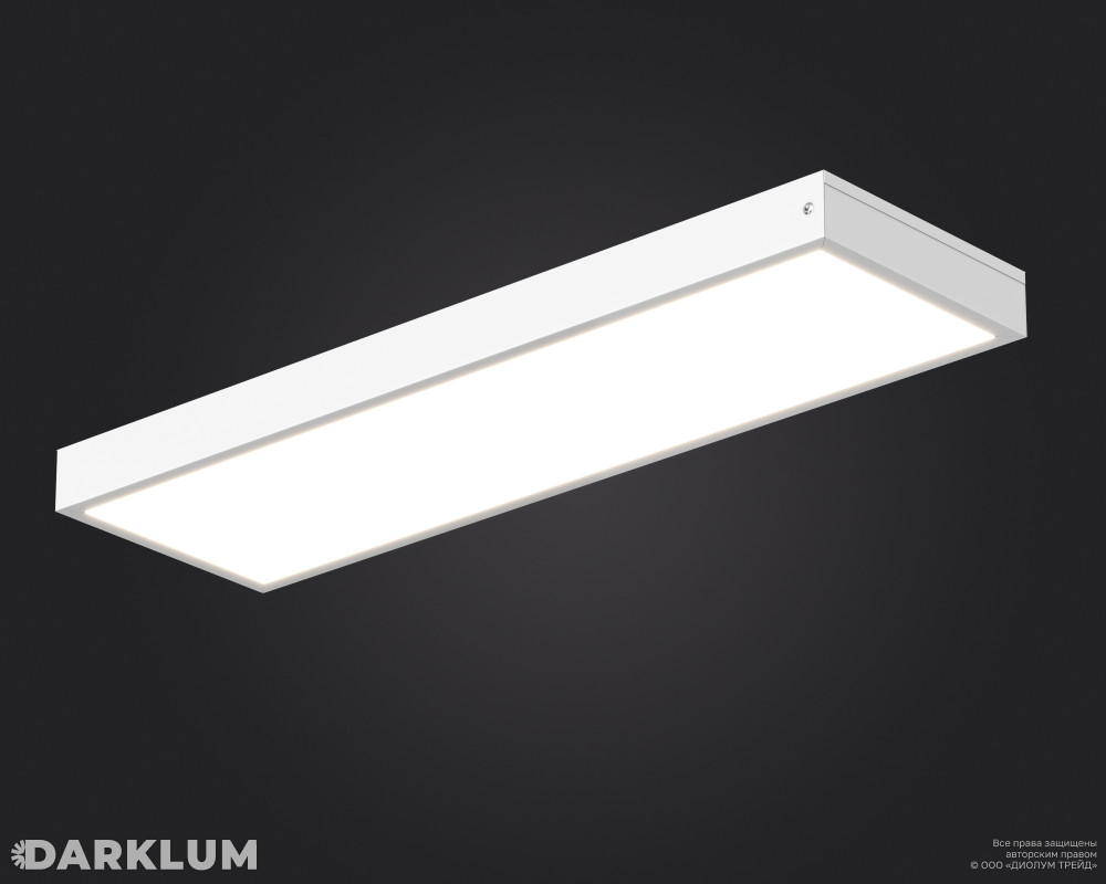 Светодиодный светильник 600х180 19Вт SL 3000К IP40 фото 1