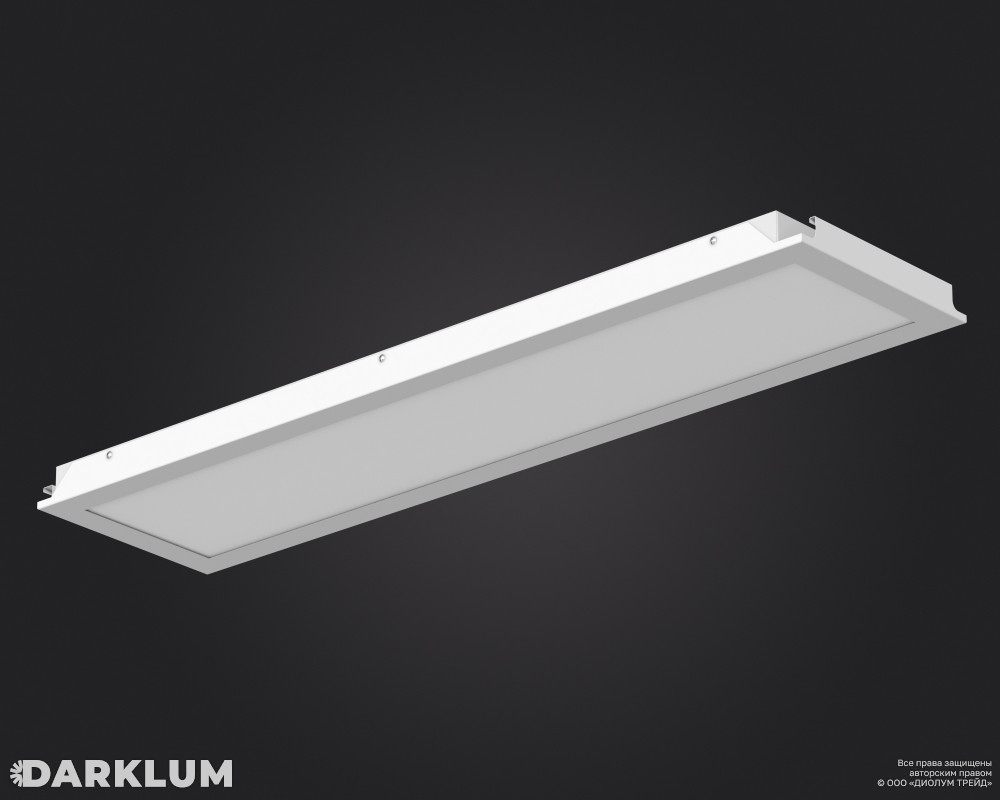 Светодиодный светильник Hook-On A 1200x300 L4108 38Вт SL 3000К опал IP54 фото 2